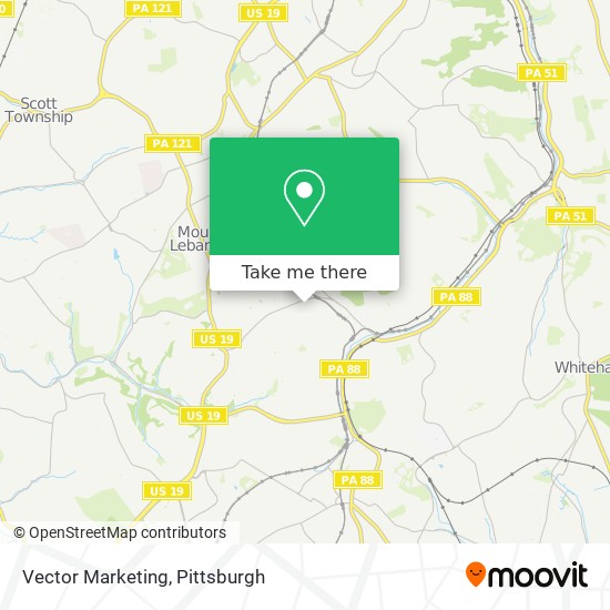 Mapa de Vector Marketing