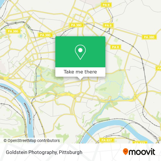 Goldstein Photography map