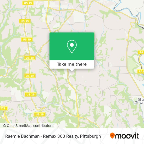 Raemie Bachman - Remax 360 Realty map