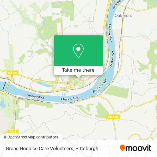 Grane Hospice Care Volunteers map
