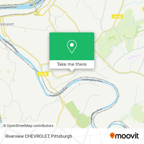 Mapa de Riverview CHEVROLET