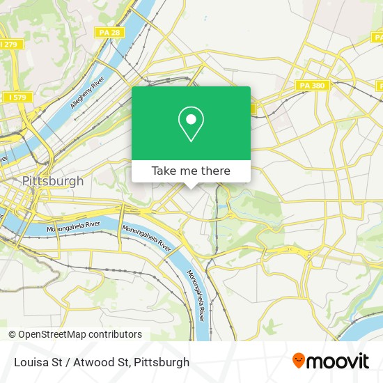 Mapa de Louisa St / Atwood St