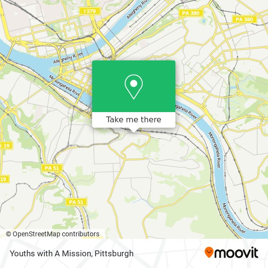 Youths with A Mission map
