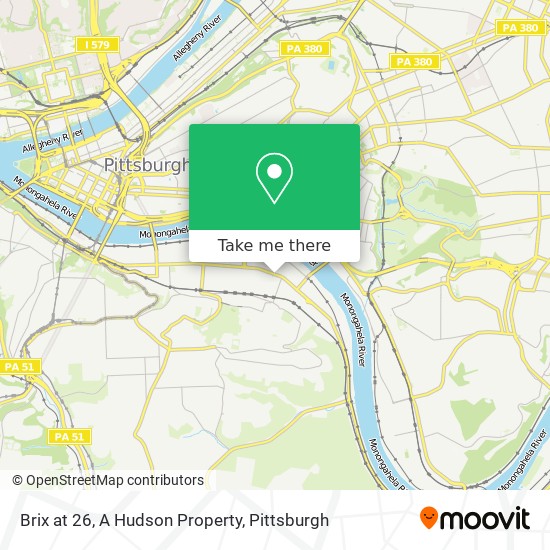 Brix at 26, A Hudson Property map