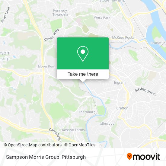 Mapa de Sampson Morris Group