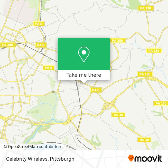 Celebrity Wireless map