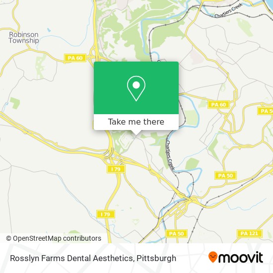 Mapa de Rosslyn Farms Dental Aesthetics