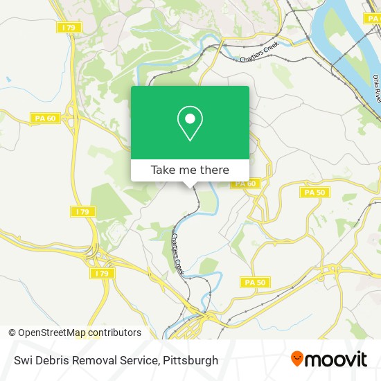 Mapa de Swi Debris Removal Service