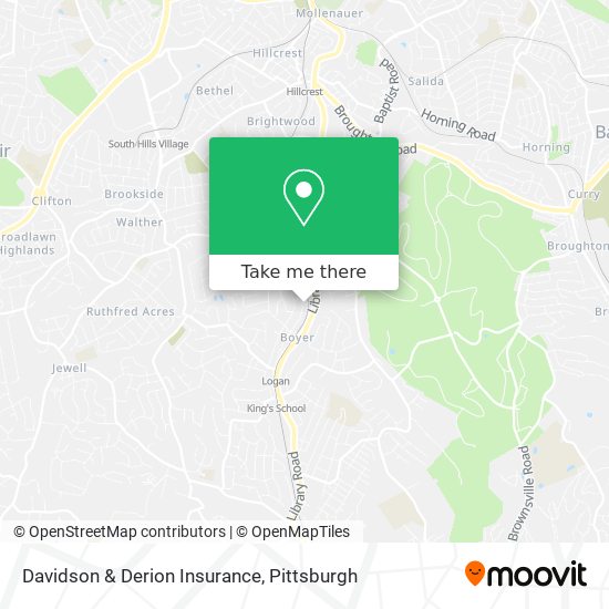 Mapa de Davidson & Derion Insurance