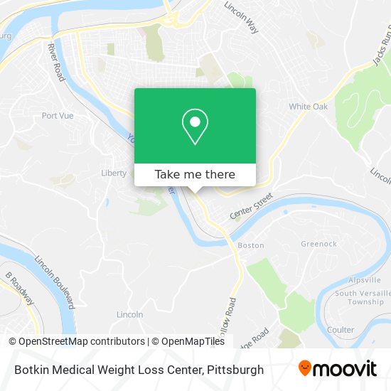 Botkin Medical Weight Loss Center map