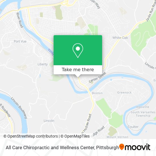All Care Chiropractic and Wellness Center map