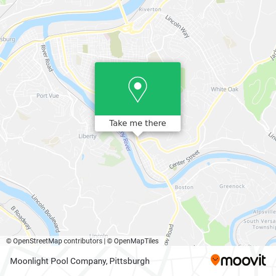 Moonlight Pool Company map