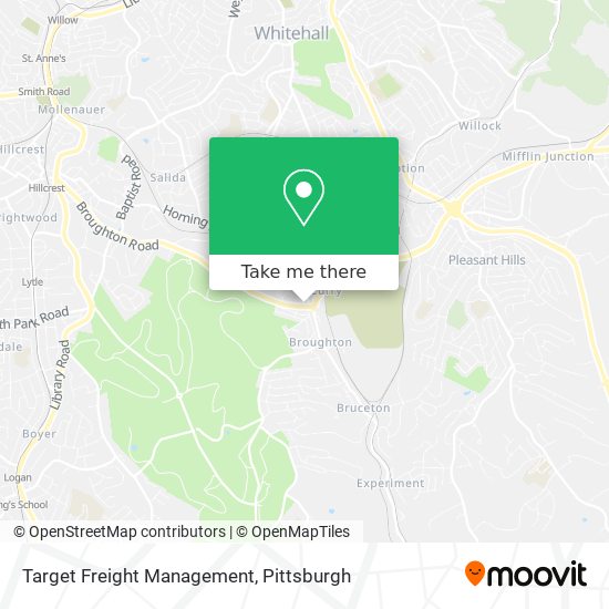 Target Freight Management map