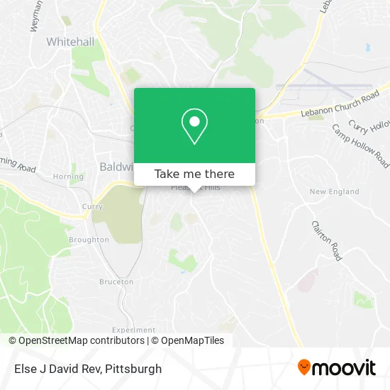 Else J David Rev map