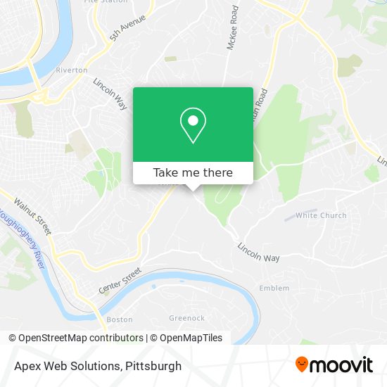 Apex Web Solutions map