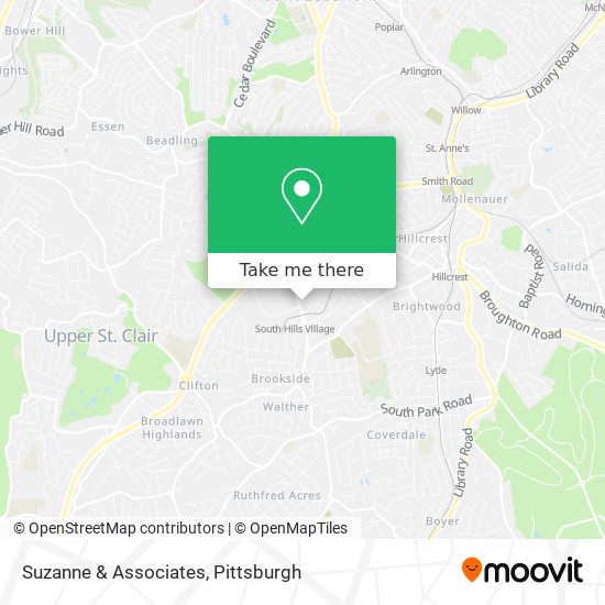 Suzanne & Associates map