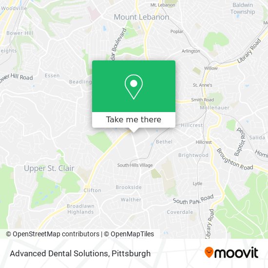 Mapa de Advanced Dental Solutions