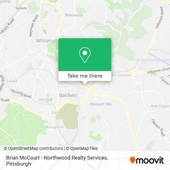 Mapa de Brian McCourt - Northwood Realty Services