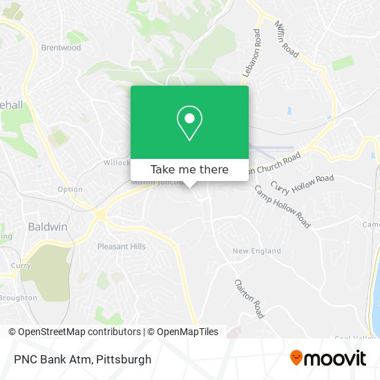 PNC Bank Atm map