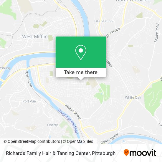 Richards Family Hair & Tanning Center map