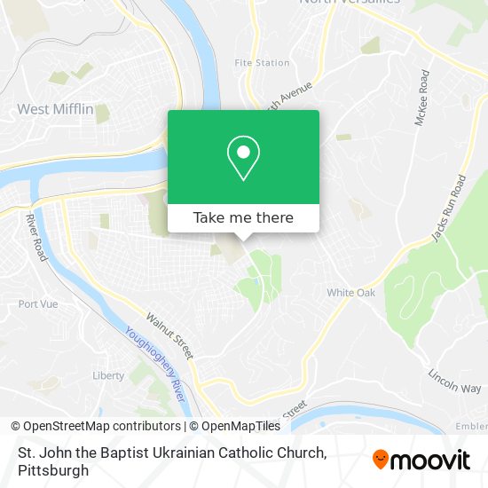 St. John the Baptist Ukrainian Catholic Church map