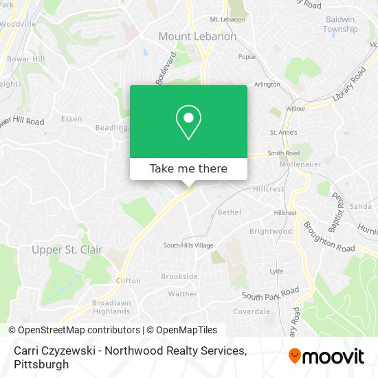 Mapa de Carri Czyzewski - Northwood Realty Services