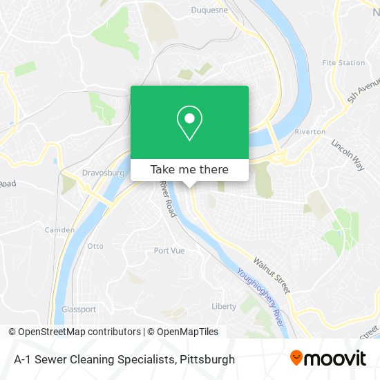 A-1 Sewer Cleaning Specialists map