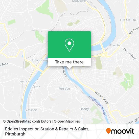 Eddies Inspection Station & Repairs & Sales map