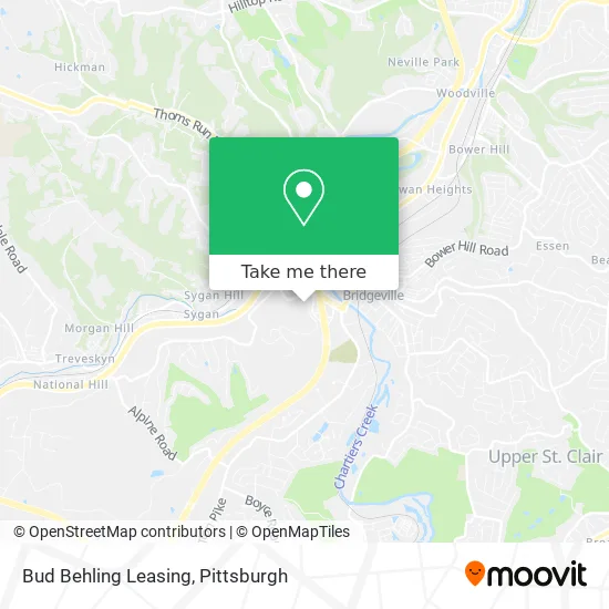 Bud Behling Leasing map