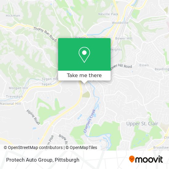 Protech Auto Group map