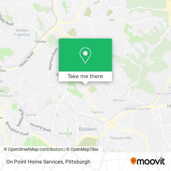 On Point Home Services map