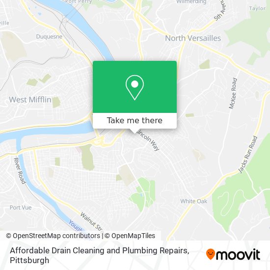 Affordable Drain Cleaning and Plumbing Repairs map