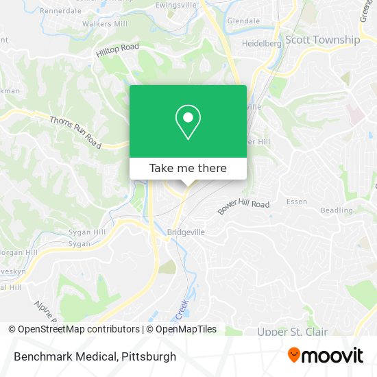 Mapa de Benchmark Medical