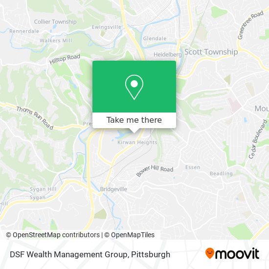 DSF Wealth Management Group map