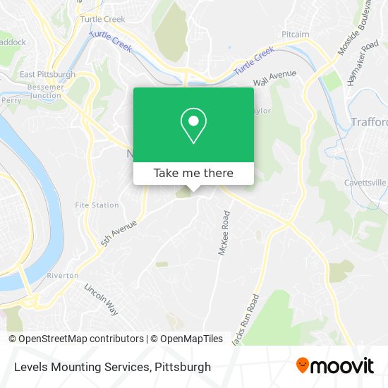 Mapa de Levels Mounting Services