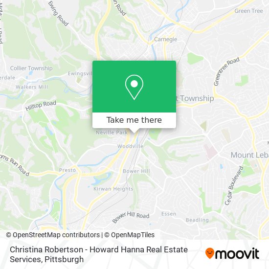 Christina Robertson - Howard Hanna Real Estate Services map