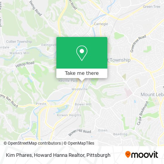 Mapa de Kim Phares, Howard Hanna Realtor