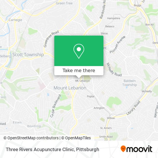 Three Rivers Acupuncture Clinic map
