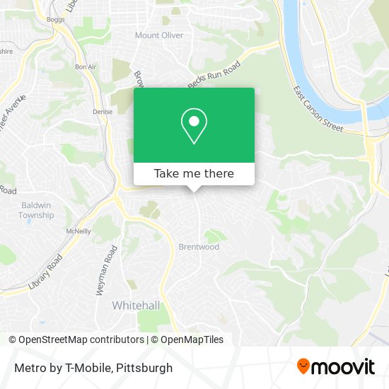 Metro by T-Mobile map