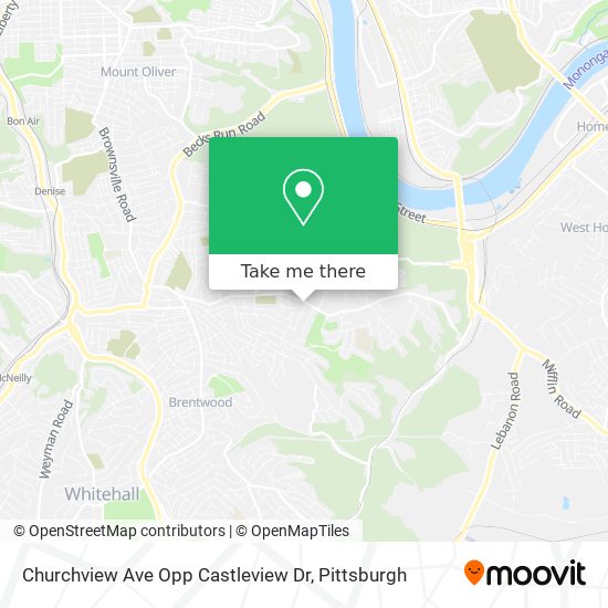 Mapa de Churchview Ave Opp Castleview Dr