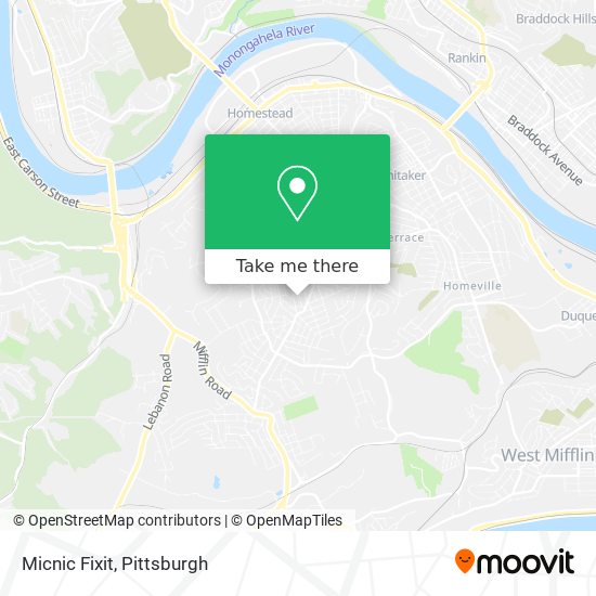 Micnic Fixit map