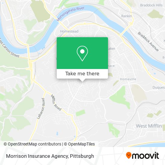 Morrison Insurance Agency map