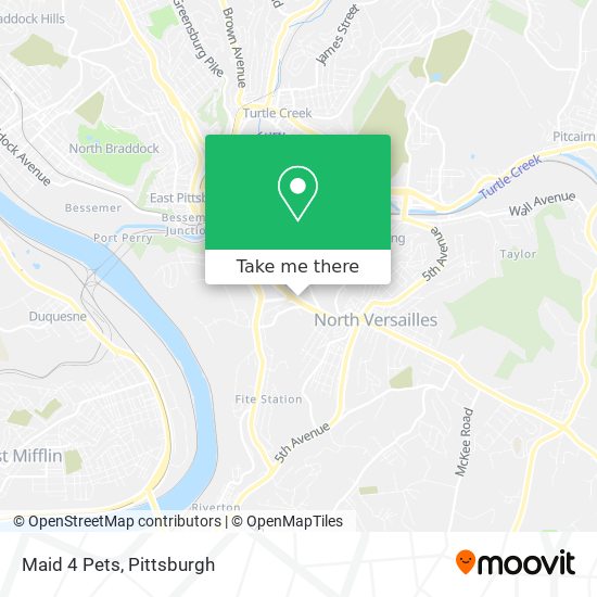 Maid 4 Pets map