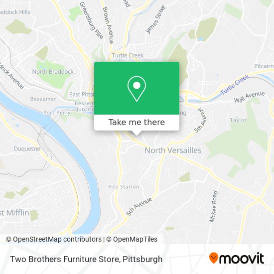 Two Brothers Furniture Store map