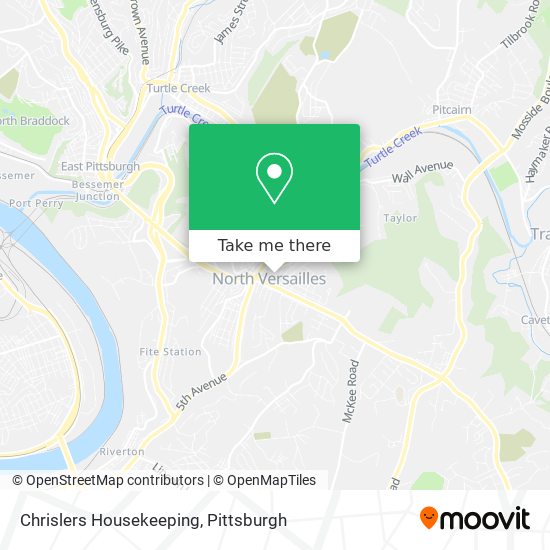 Chrislers Housekeeping map