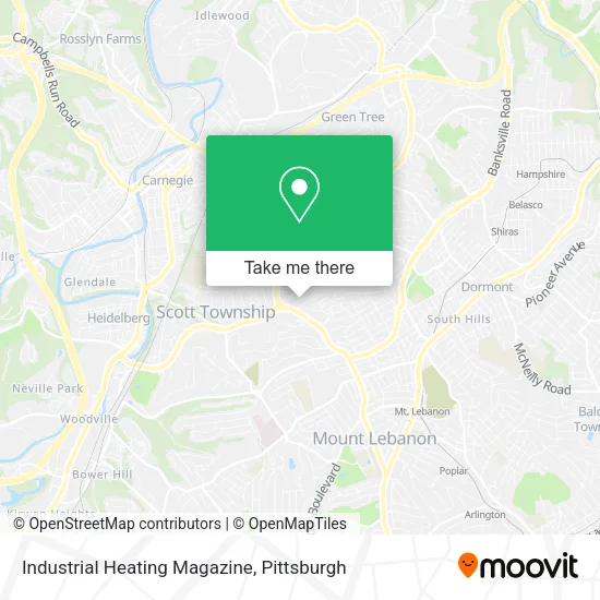 Industrial Heating Magazine map