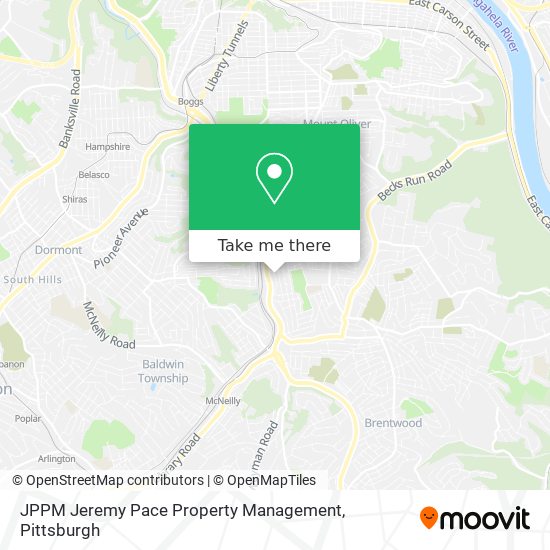 JPPM Jeremy Pace Property Management map