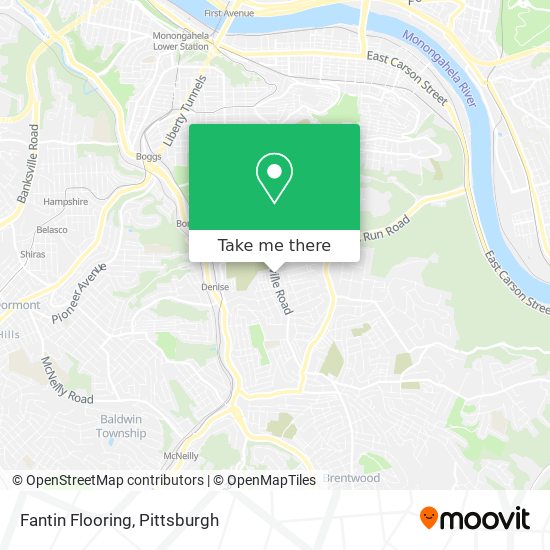 Fantin Flooring map