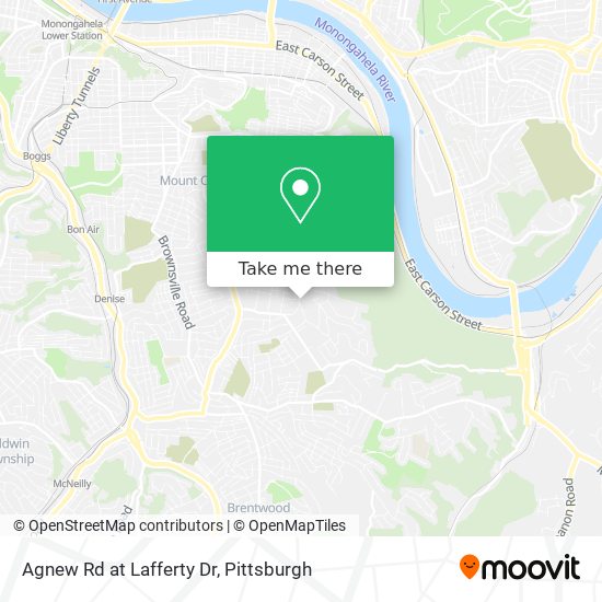 Mapa de Agnew Rd at Lafferty Dr