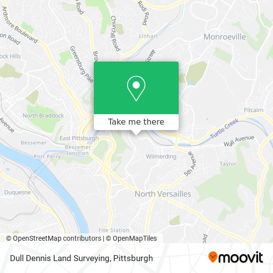 Mapa de Dull Dennis Land Surveying